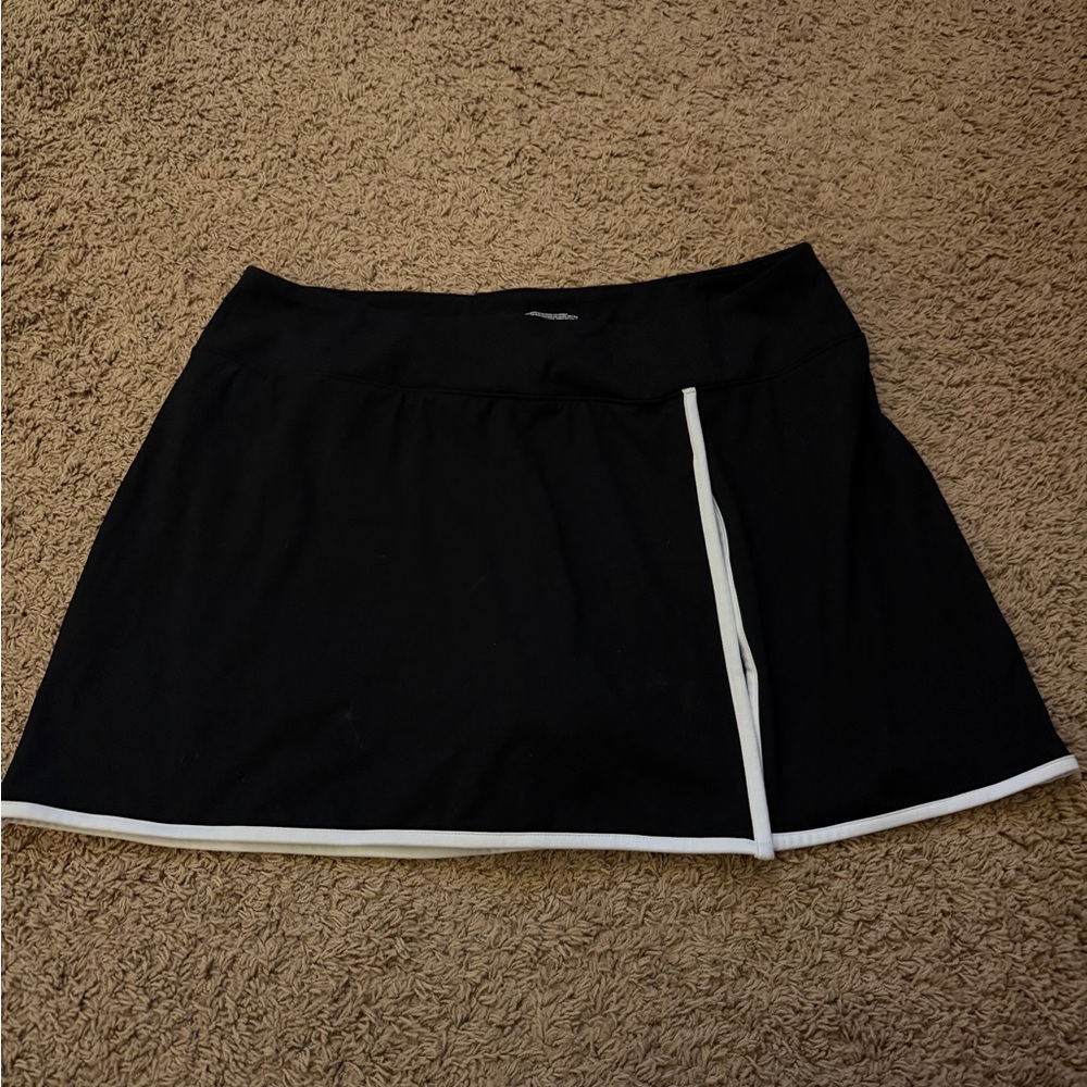 Wild Fable Black Skirt with White Detail